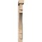 Ekena Millwork Merced Block Smooth Bracket w/ Offset Brace, Douglas Fir, 5 1/2"W x 36"D x 48"H BKT0604X36X48MRC05SDF - alternate 2